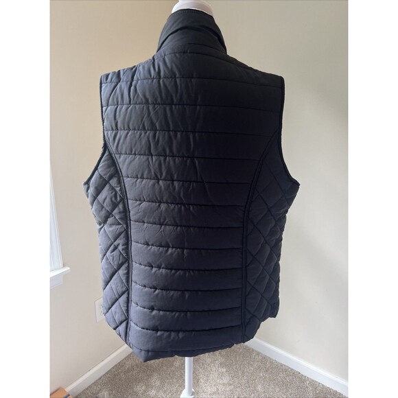 HB Sport by Harve Benard Women Black Quilted Vest 2XL - Picture 2 of 11